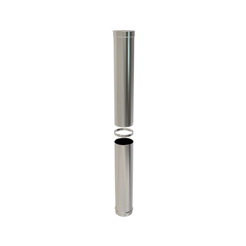 Longueur télescopique 80-130cm ø 150mm