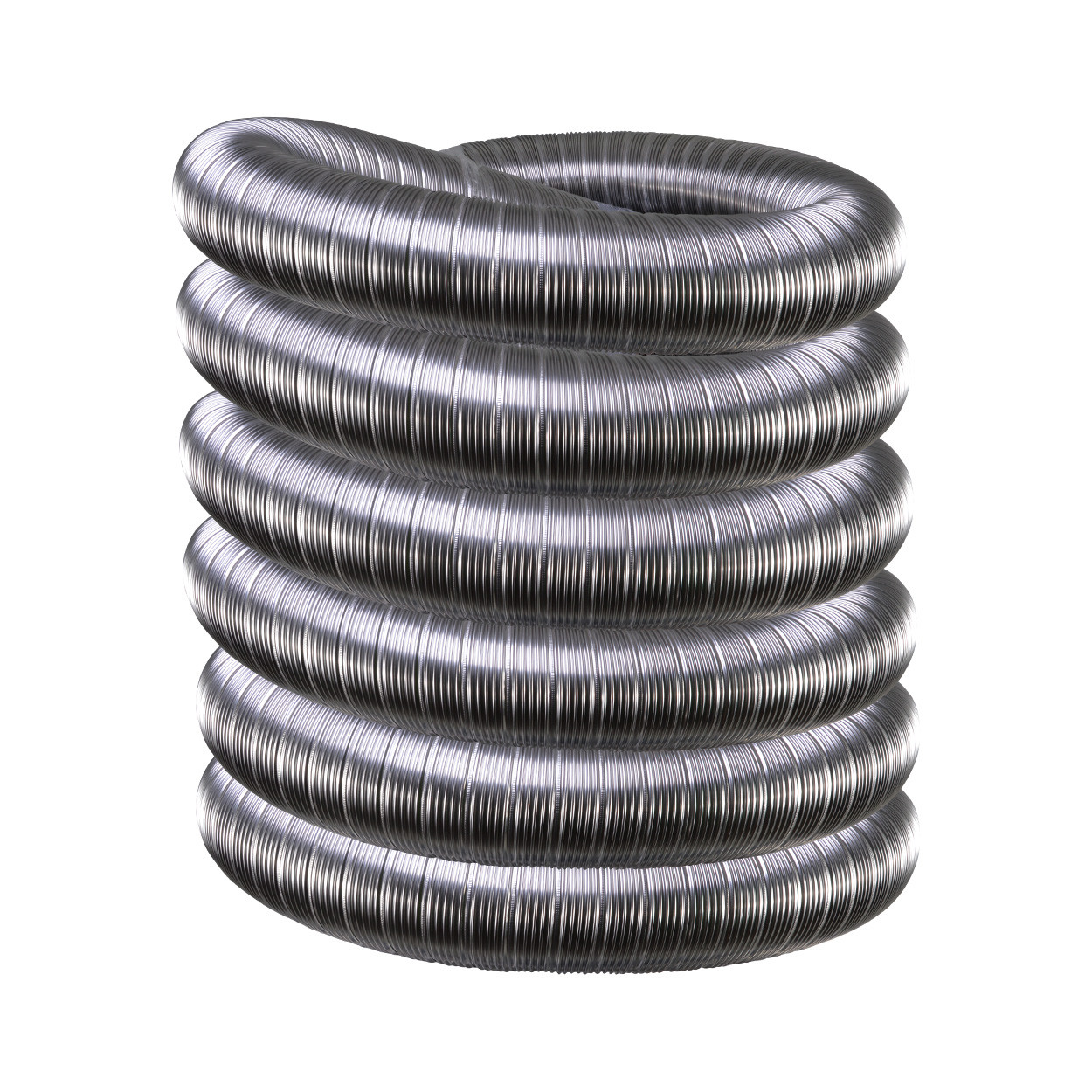 Tubage inox flexible double paroi 100 mm 12 mètre
