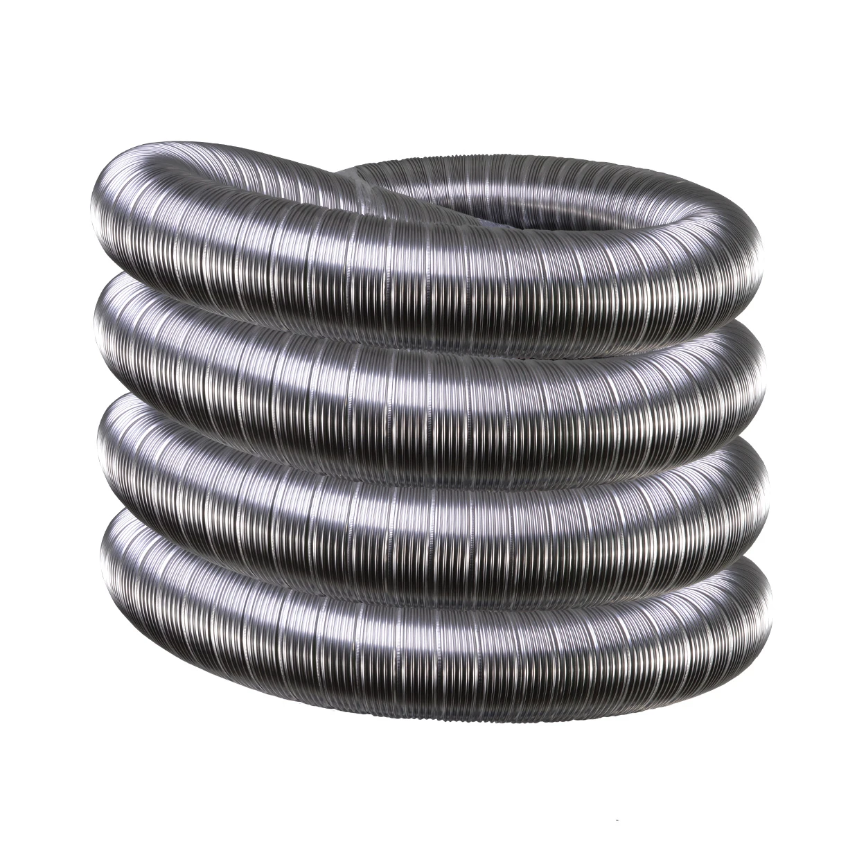 Tubage inox flexible double paroi 100 mm 8 mètre