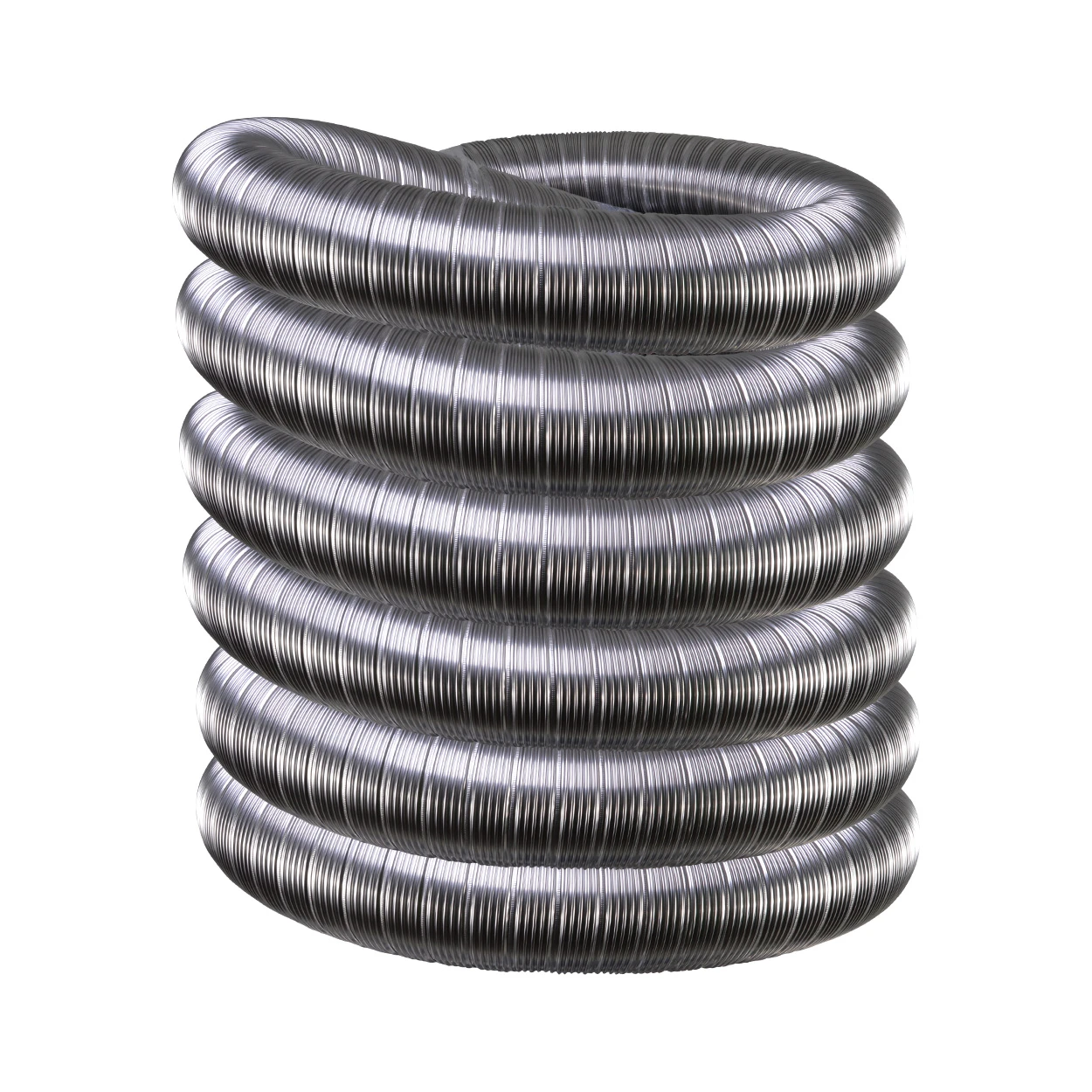 Tubage inox flexible double paroi 150 mm 12 mètre