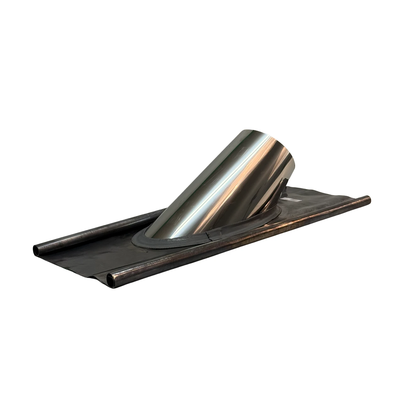 Solin en pente, plaque plomb 45-60° pour 175 mm